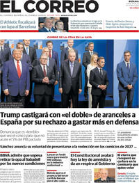 Portada El Correo 2025-06-26