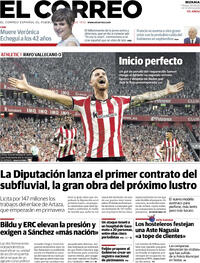 Portada El Correo 2025-08-26