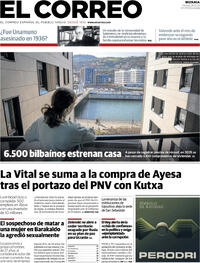 Portada El Correo 2025-12-26