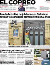 Portada El Correo 2025-08-27