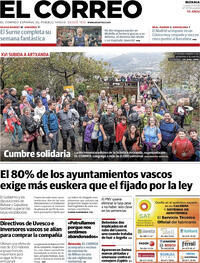 Portada El Correo 2025-10-27