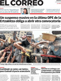 Portada El Correo 2025-07-29