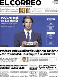Portada El Correo 2025-08-29