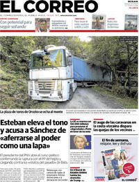 Portada El Correo 2025-08-30