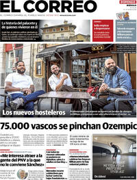 Portada El Correo 2026-02-01