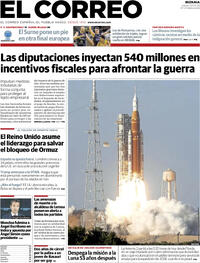 Portada El Correo 2026-04-02