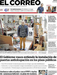 Portada El Correo 2026-05-02