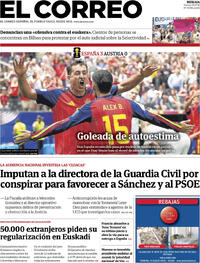 Portada El Correo 2026-07-03