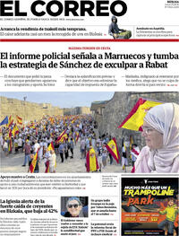 Portada El Correo 2026-09-03