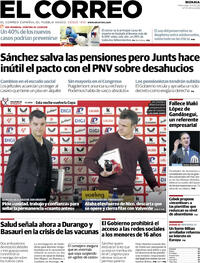 Portada El Correo 2026-02-04