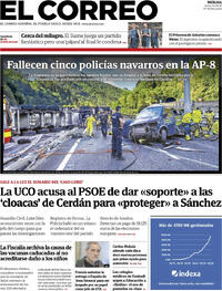 Portada El Correo 2026-06-04