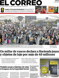 Portada El Correo 2026-07-04