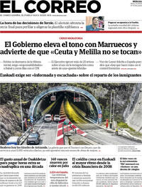 Portada El Correo 2026-08-04
