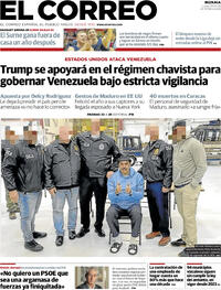 Portada El Correo 2026-01-05