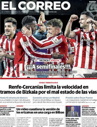 Portada El Correo 2026-02-05