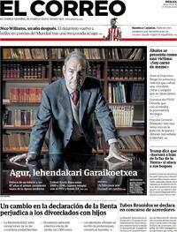 Portada El Correo 2026-05-05