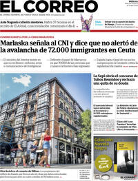 Portada El Correo 2026-08-05