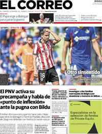 Portada El Correo 2026-04-06