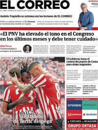 Portada El Correo 2026-09-06