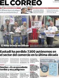 Portada El Correo 2026-01-07