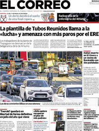 Portada El Correo 2026-02-07