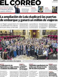 Portada El Correo 2026-03-07