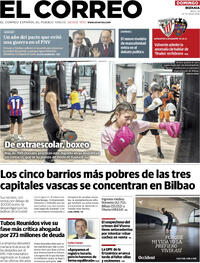 Portada El Correo 2026-02-08
