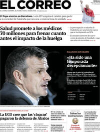 Portada El Correo 2026-06-10