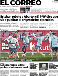 Portada El Correo 2026-02-11