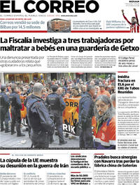 Portada El Correo 2026-03-11