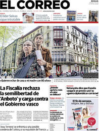 Portada El Correo 2026-04-11