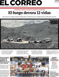 Portada El Correo 2026-07-11