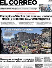 Portada El Correo 2026-08-11