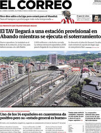 Portada El Correo 2026-05-12