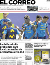 Portada El Correo 2026-07-13