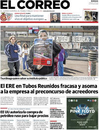 Portada El Correo 2026-03-14
