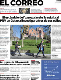 Portada El Correo 2026-01-15