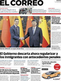 Portada El Correo 2026-04-15
