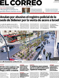 Portada El Correo 2026-04-16