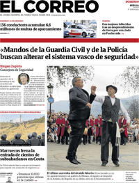 Portada El Correo 2026-08-16