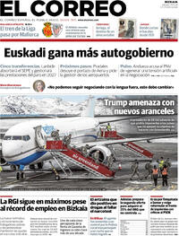 Portada El Correo 2026-01-17