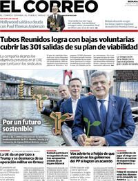 Portada El Correo 2026-03-17