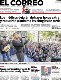 Portada El Correo 2026-04-17