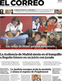 Portada El Correo 2026-07-17