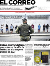 Portada El Correo 2026-08-17