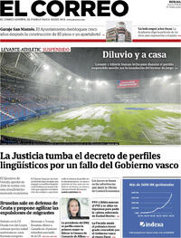 Portada El Correo 2026-09-17