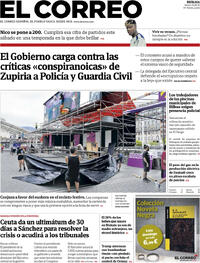 Portada El Correo 2026-08-18