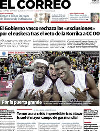 Portada El Correo 2026-03-19