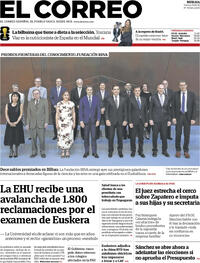 Portada El Correo 2026-06-19