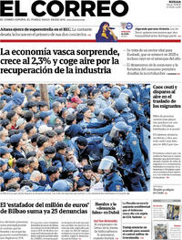 Portada El Correo 2026-09-19